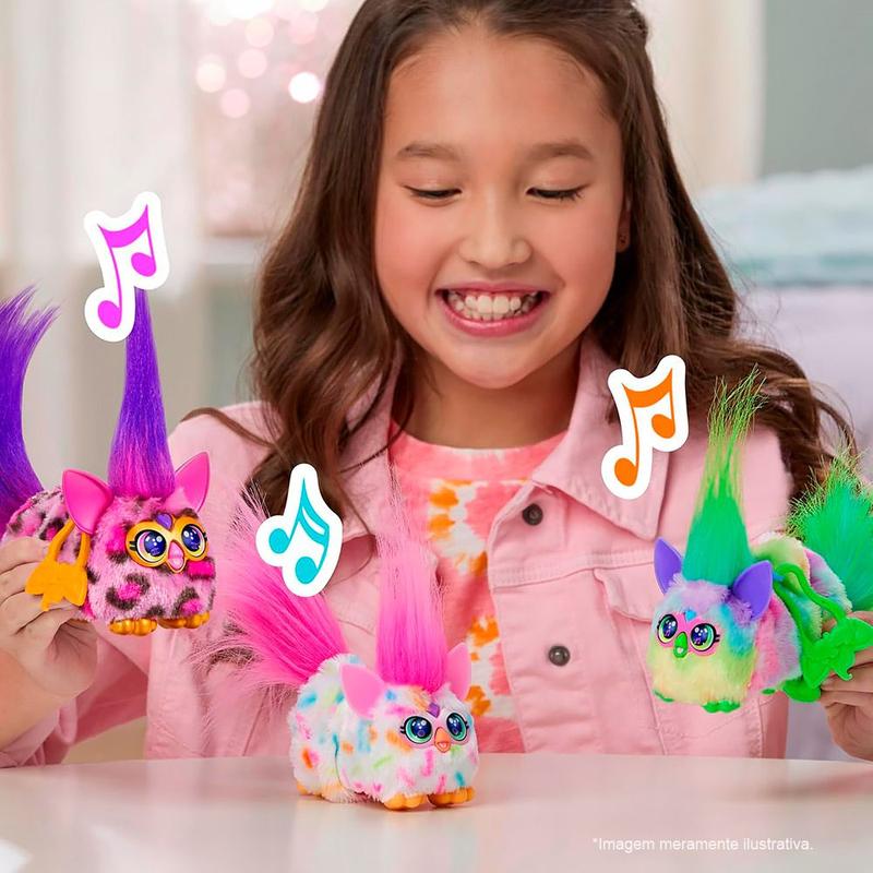 Pelúcia Furby Dj Furblets com Sons 1pç Sortido G1777 - Hasbro